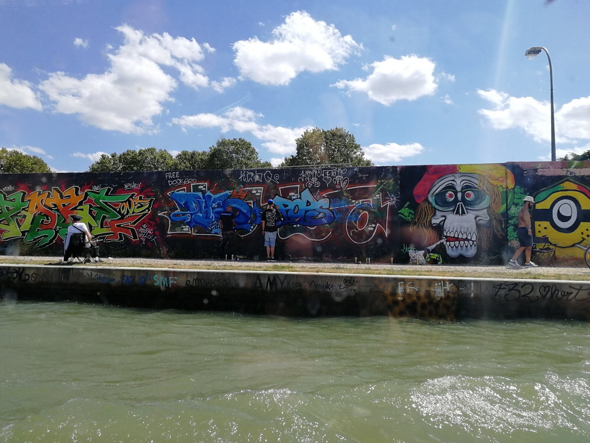 Street art Mur Bobigny
